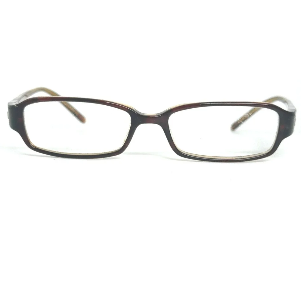 Bulova Turin Amber Tortoise Shell Eyeglasses Women's 51 16 135 ‎ Frames 21463